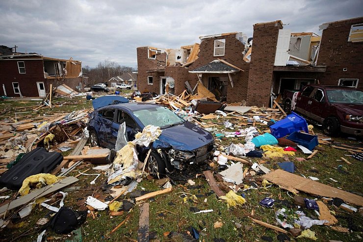 Tornados in den USA - © Foto: Michael Clubb/AP/dpa