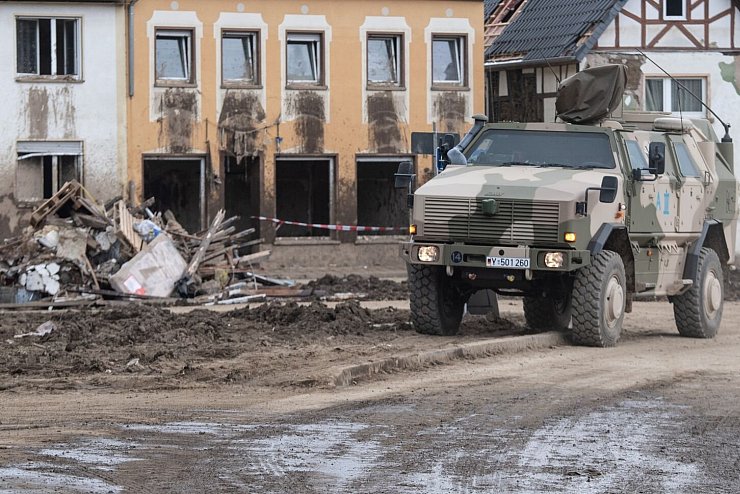 Nach dem Unwetter in Rheinland-Pfalz - &copy; Foto: Boris Roessler/dpa