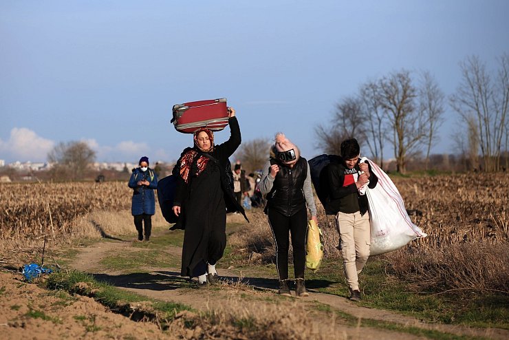 Migranten in der T&uuml;rkei - &copy; Foto: ---/XinHua/dpa