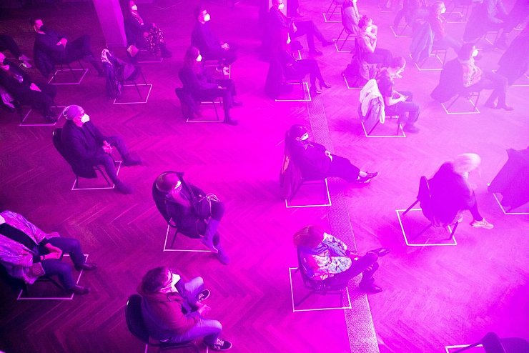 Test-Konzert in Berlin - &copy; Foto: Christoph Soeder/dpa