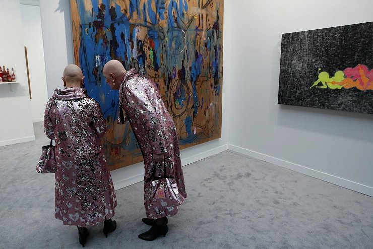 Pariser Kunstmesse FIAC - &copy; Foto: Francois Mori/AP/dpa