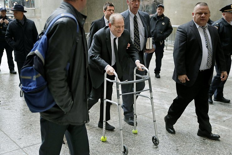 Ex-Filmmogul Weinstein - &copy; Foto: Seth Wenig/AP/dpa