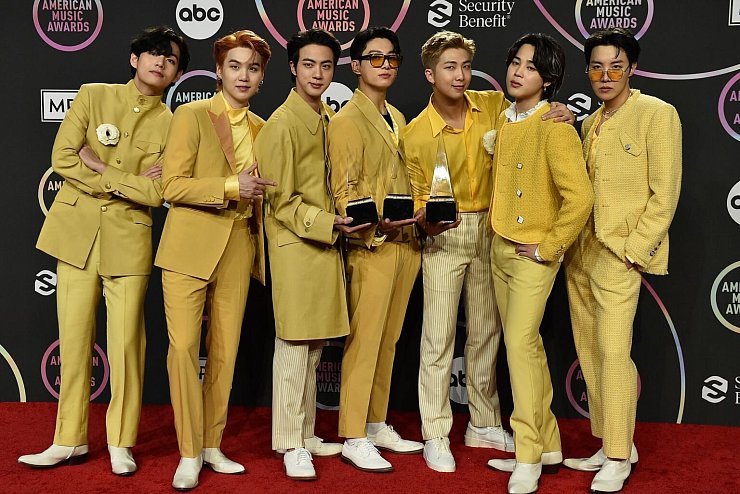 American Music Awards - BTS - &copy; Foto: Jordan Strauss/Invision/Ap/Invision/AP/dpa