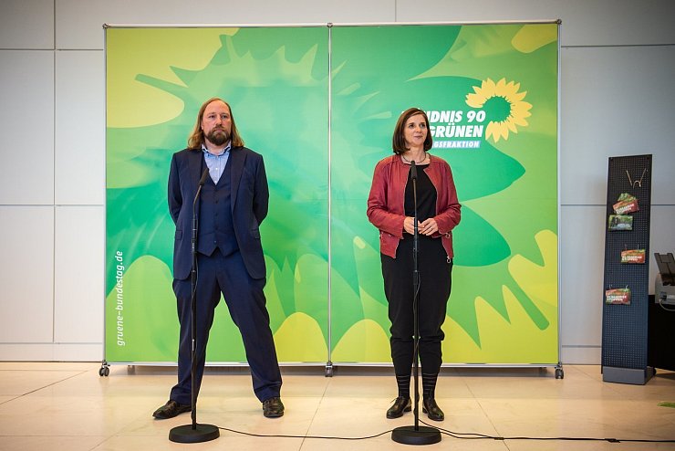 Fraktionsvorsitzenden von B&uuml;ndnis90/Die Gr&uuml;nen - &copy; Foto: Arne Immanuel B&auml;nsch