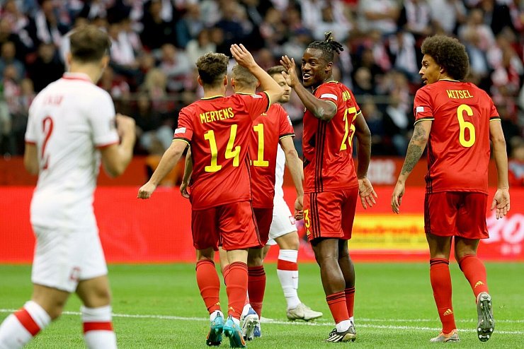 Michy Batshuayi - © Foto: Michal Dyjuk/AP/dpa