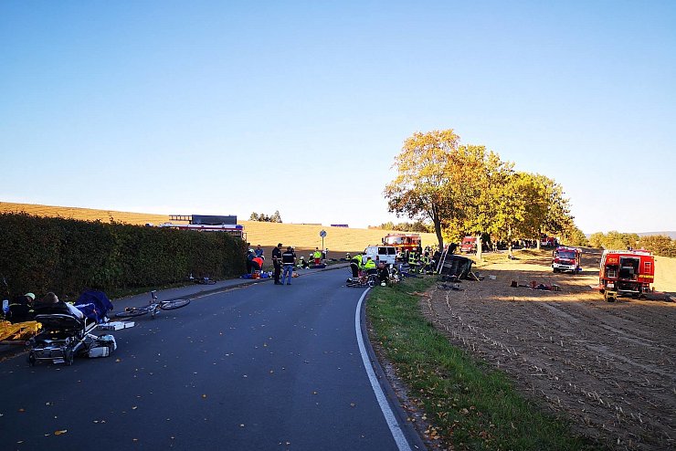 Feuerwehr-Großübung in Kükenbruch - © Löschgruppe Silixen/Feuerwehr Extertal