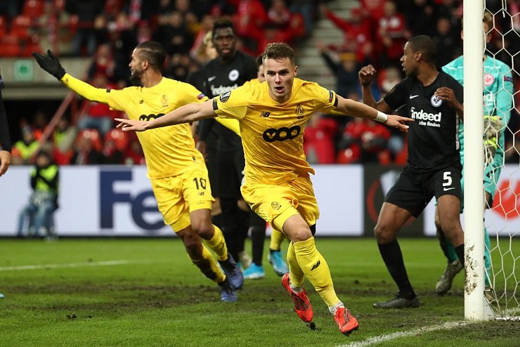 Torjubel - &copy; Foto: Virginie Lefour/BELGA/dpa