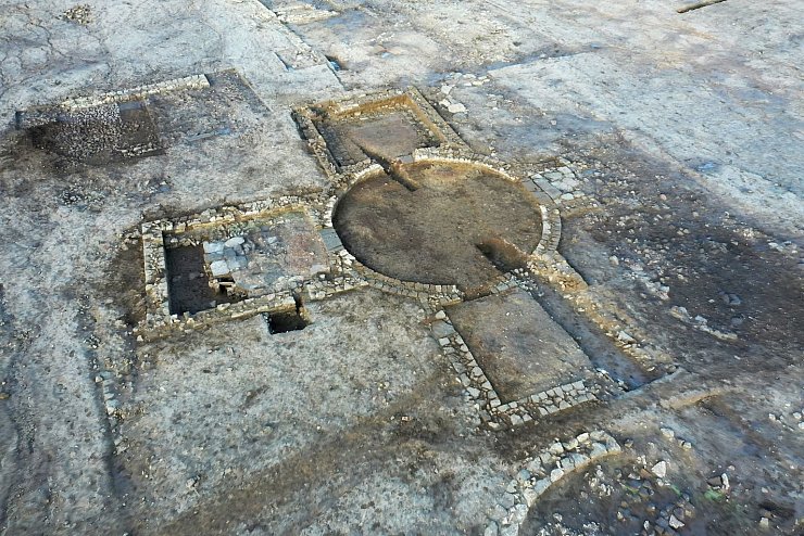 Archäologen finden seltene römische Überbleibsel in England - © Foto: Historic England/PA Media/dpa