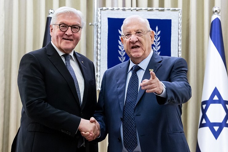 Steinmeier in Israel - &copy; Foto: Bernd von Jutrczenka/dpa