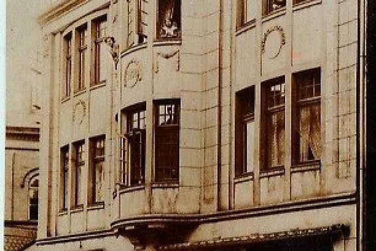 So sah der Neubau 1920 aus. - © Archiv Biesemeier