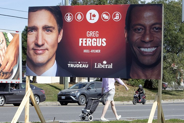 Wahlplakate - &copy; Foto: Fred Chartrand/The Canadian Press