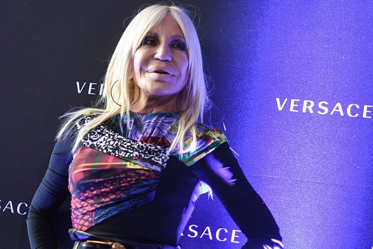 Donatella Versace - &copy; Foto: Jens Kalaene/dpa-Zentralbild/dpa