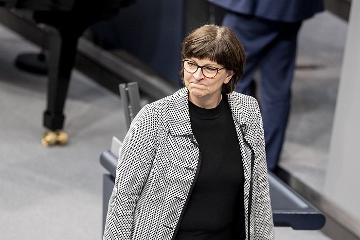 Saskia Esken - &copy; Foto: Christoph Soeder/dpa