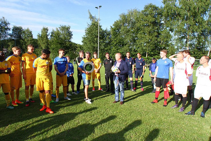 DFB-U19-Pokalsieger Eintracht Braunschweig in Kalletal-Westorf - © Jörg Hagemann