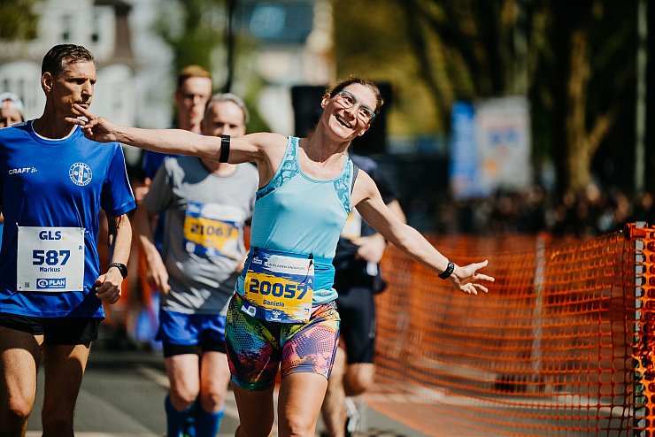 Impressionen vom 77. Osterlauf am Karsamstag 2025 in Paderborn. - © BESIM MAZHIQI