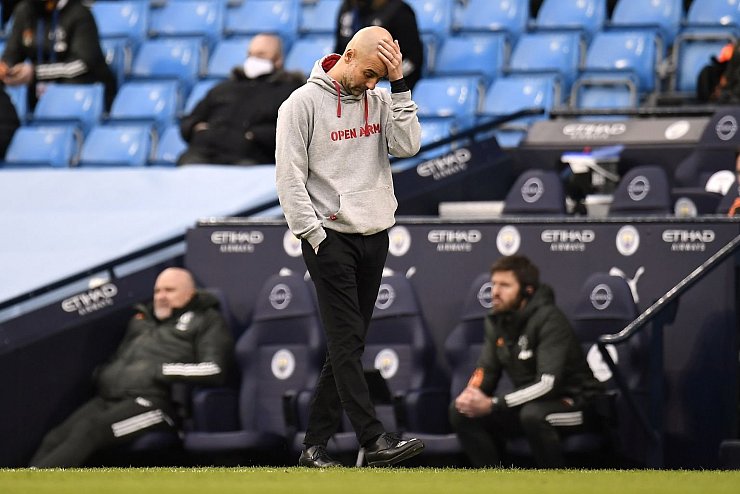 Pep Guardiola - © Foto: Peter Powell/PA Wire/dpa