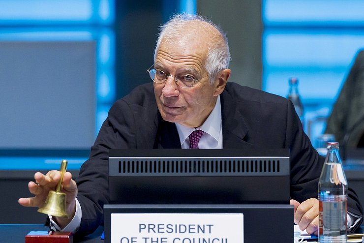 EU-Au&szlig;enbeauftragter Borrell - &copy; Foto: Jean-Christophe Verhaegen/AFP Pool/AP/dpa