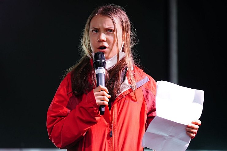 Greta Thunberg - &copy; Foto: Jane Barlow/PA Wire/dpa