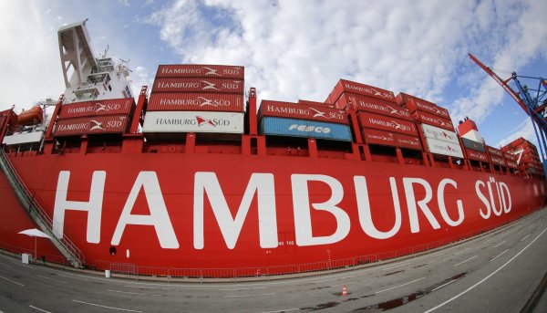 Reederei "Hamburg Süd" - © Foto: dpa