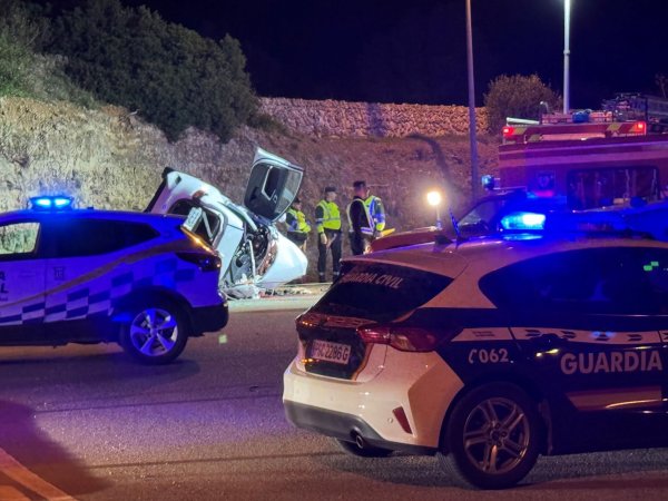 Bei einem Unfall auf Menorca gab es mehrere Tote (Handout-Foto). - © Tolo Mercadal/dpa