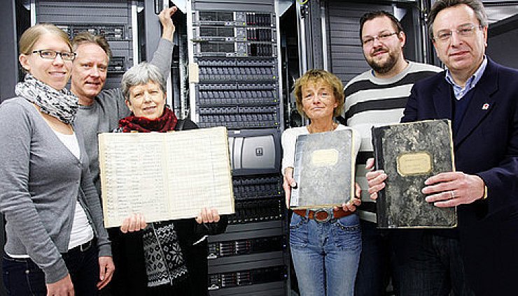 Aufbau eines digitalen Archivs beginnt - © Lippe