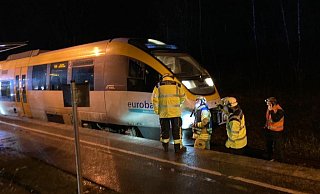 Die Feuerwehr konnte am Öltank keinen Schaden feststellen. - Jobst Lüdeking