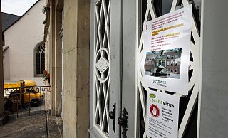 Geschlossen: Das Rathaus Detmold. - Bernhard Preuss Geschlossen: Das Rathaus Detmold. - Bernhard Preuss