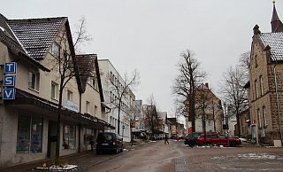 Die Mittelstraße in Exteral soll mithilfe von Fördermitteln aufgehübscht werden. - Nadine Uphoff