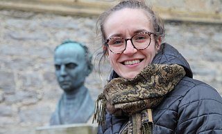 Jana Reineke kandidiert als Bürgermeisterin. Am Grabbe-Gymnasium in Detmold hat sie 2007 ihr Abitur gemacht. - Vera Gerstendorf-Welle Jana Reineke kandidiert als Bürgermeisterin. Am Grabbe-Gymnasium in Detmold hat sie 2007 ihr Abitur gemacht. - Vera Gerstendorf-Welle