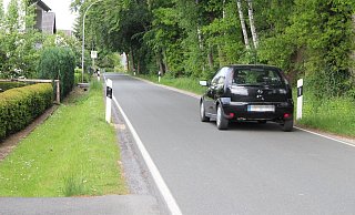 Auf dem langen Teilstück der Ohrser Straße bis zur Ehlenbrucher Straße soll laut der Straßenverkehrsbehörde des Kreises Lippe auch künftig keine Ausschilderung mit Tempo 30 erfolgen. - Cordula Gröne