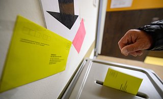 Für die Kreistagswahl wird Kalletal nicht in verschiedene Wahlbezirke aufgeteilt. - Sebastian Gollnow/dpa