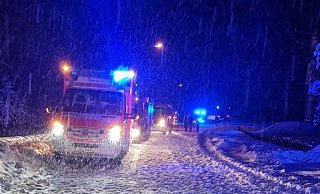 Der Rettungsdienst wurde zu einem Medizinischen Notfall in den Ortsteil Großenmarpe gerufen. - Feuerwehr Blomberg