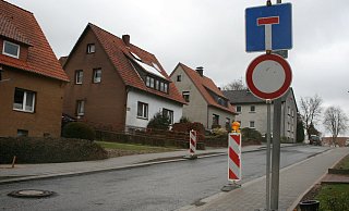 Die Bauarbeiten in der Bergstraße haben zu viel Zoff geführt.  - Archivfoto: Sylvia Frevert