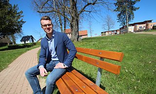 Extertals neuer Ordnungsamtsleiter Marvin Rösch. - Jens Rademacher