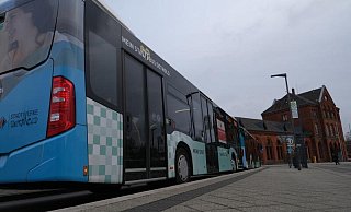 Die Detmolder Busse werden durch Baustellen ausgebremst. - Sven Koch Die Detmolder Busse werden durch Baustellen ausgebremst. - Sven Koch