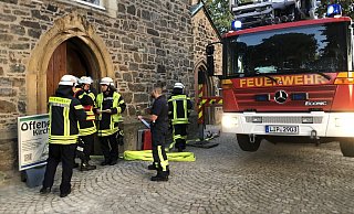 Die Löschgruppe Bad Salzuflen der Freiwilligen Feuerwehr. - Daniel Hobein Die Löschgruppe Bad Salzuflen der Freiwilligen Feuerwehr. - Daniel Hobein