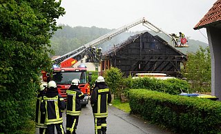 Feuerwehr im Einsatz in Leopoldstal - Tim Freitag / FREITAG Medien Gruppe
