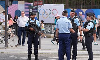Die Sicherheitsvorkehrungen bei Olympia sollen auch die besonders terrorgefährdeten Sportler aus Israel schützen. - Marcus Brandt/dpa Die Sicherheitsvorkehrungen bei Olympia sollen auch die besonders terrorgefährdeten Sportler aus Israel schützen. - Marcus Brandt/dpa