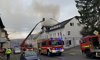 Die Lemgoer Straße musste voll gesperrt werden. - Tim Freitag Die Lemgoer Straße musste voll gesperrt werden. - Tim Freitag