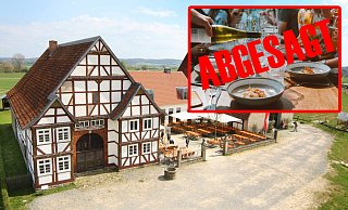 Die Gaststätte "Im Weißen Ross" im Detmolder Freilichtmuseum hat zurzeit mit einer ganzen Reihe von Absagen zu kämpfen. - Archivfoto: Vera Gerstendorf-Welle/Symbolbild: Pixabay/Montage: Oliver Wendtland Die Gaststätte "Im Weißen Ross" im Detmolder Freilichtmuseum hat zurzeit mit einer ganzen Reihe von Absagen zu kämpfen. - Archivfoto: Vera Gerstendorf-Welle/Symbolbild: Pixabay/Montage: Oliver Wendtland
