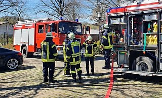 Der Einsatz dauerte nur kurz. - Freiwillige Feuerwehr Schieder-Schwalenberg