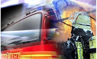 Feuerwehreinsatz in Hiddesen. - Symbolbild dpa