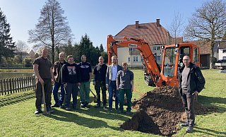 Start der Baumaßnahmen zur Öffnung eines Teilabschnitts der Exter in Alverdissen. - Stadt Barntrup