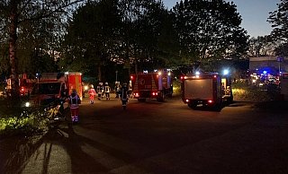 Einsatz an der Ulmenallee. - Feuerwehr Blomberg
