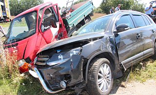 Unfall auf der B66. - Cordula Gröne
