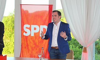 Die Lügder SPD hat Torben Blome einstimmig als Bürgermeisterkandidaten nominiert. - Michaela Weiße(LZ)