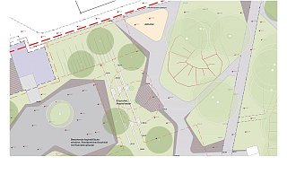 So soll der Mehrgenerationenpark am Ende aussehen. - Grafik: Landschaftsarchitekten Kortemeier Brokmann