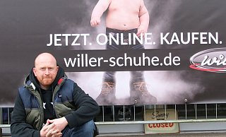 Schwere Zeiten vor der Tür: Jan Willer. - Axel Bürger Schwere Zeiten vor der Tür: Jan Willer. - Axel Bürger
