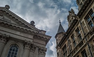 Der «Senat House Leap» in Cambridge - eine beliebte Route für Nachtkletterer. - Lena Völk/dpa Der «Senat House Leap» in Cambridge - eine beliebte Route für Nachtkletterer. - Lena Völk/dpa