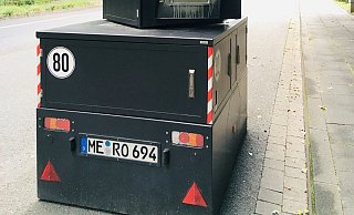 Detmolds Blitzeranhänger "Xena" wurde demoliert. - Laurenz Tegethoff Detmolds Blitzeranhänger "Xena" wurde demoliert. - Laurenz Tegethoff